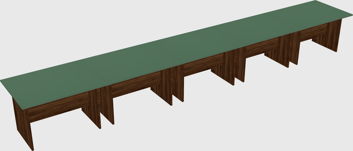 Modular office table