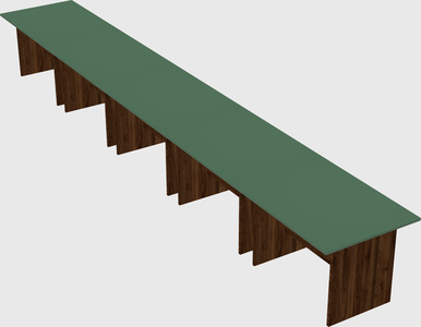 Modular office table