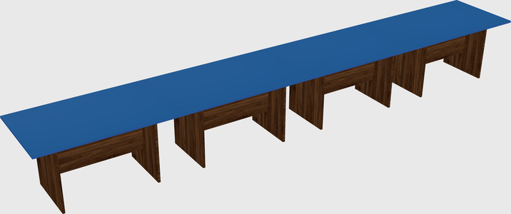 Modular office table