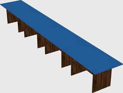 Modular office table