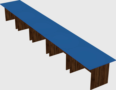 Modular office table