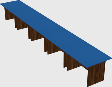 Modular office table