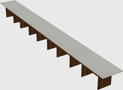Modular office table