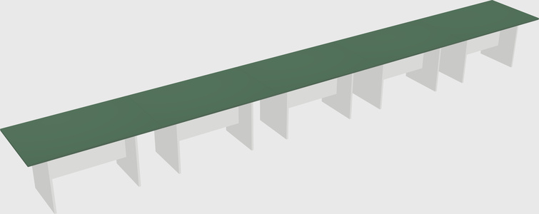 Modular office table