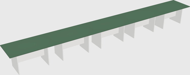 Modular office table