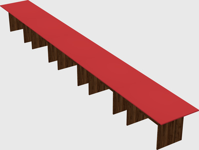 Modular office table