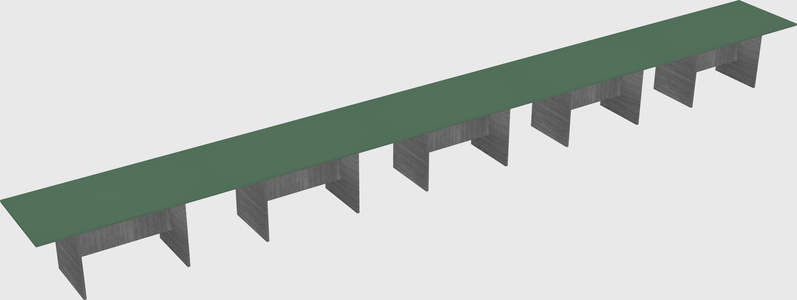 Modular office table