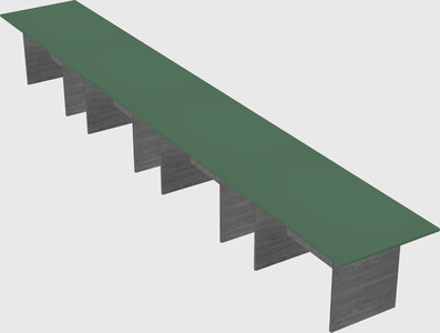 Modular office table