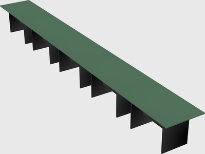 Modular office table
