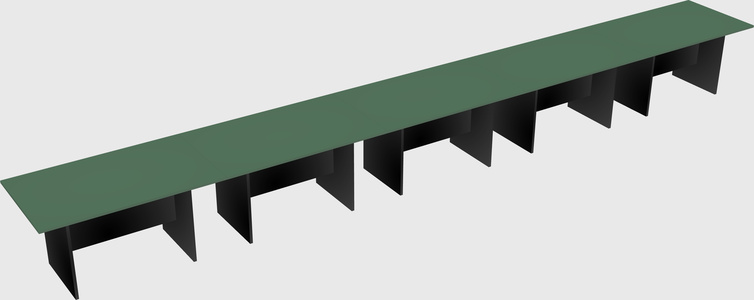 Modular office table