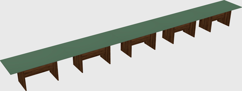 Modular office table