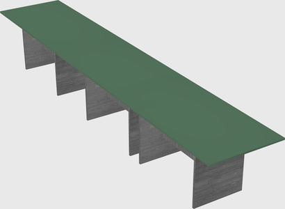 Modular office table