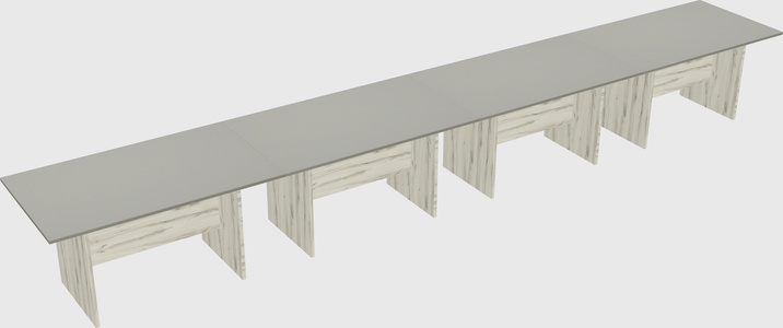 Modular office table