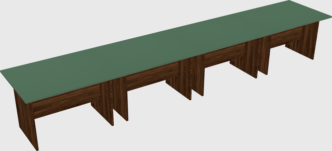 Table de bureau modulaire