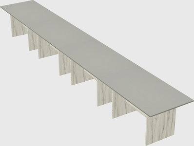 Modular office table
