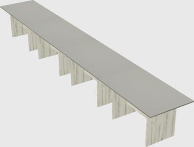 Modular office table