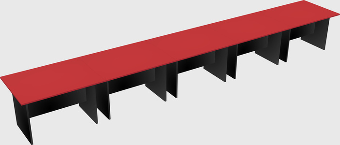 Modular office table