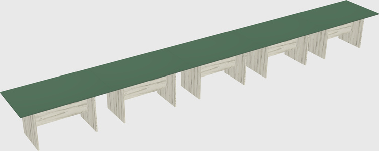 Table de bureau modulaire