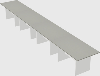 Modular office table