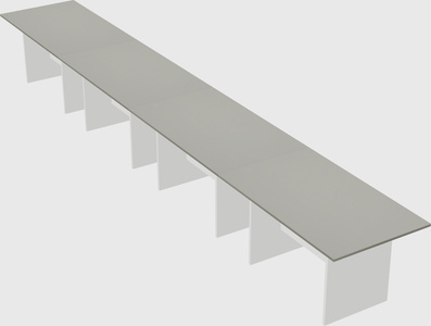 Modular office table