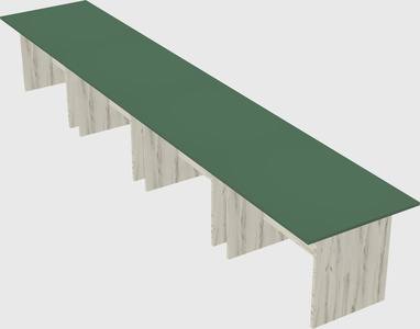Modular office table