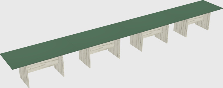 Modular office table