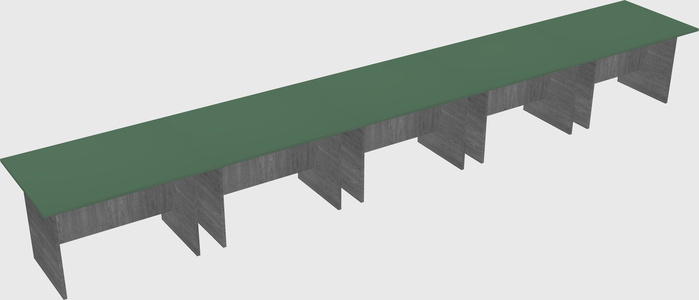 Modular office table