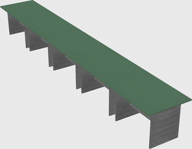 Modular office table