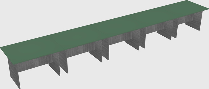 Modular office table