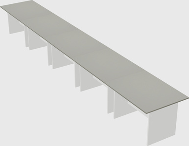 Modular office table