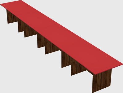 Modular office table