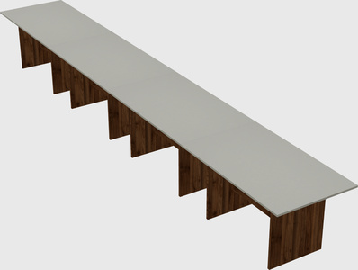 Modular office table