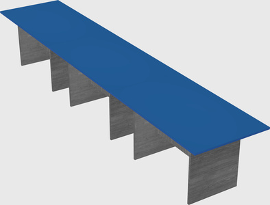 Modular office table