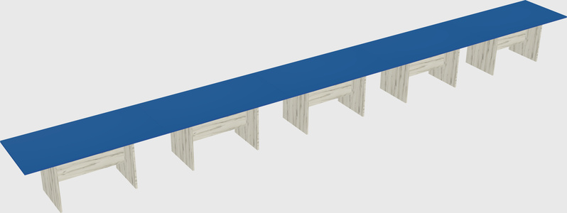 Table de bureau modulaire