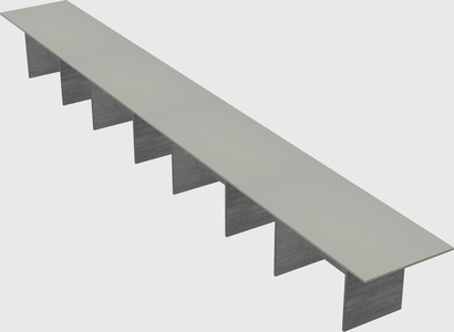 Modular office table
