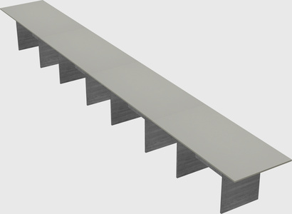 Modular office table