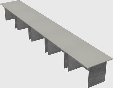 Modular office table