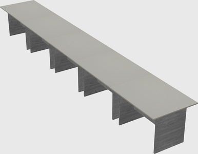Modular office table
