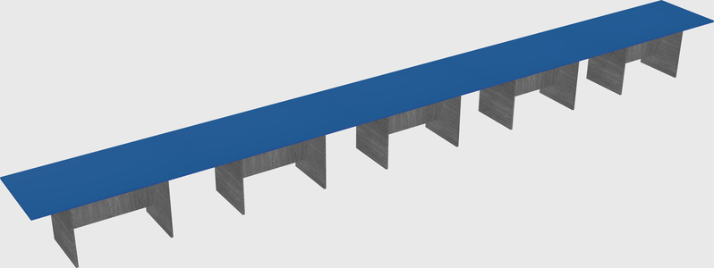 Modular office table