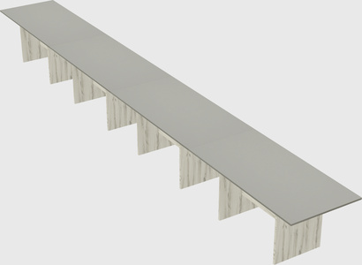Modular office table