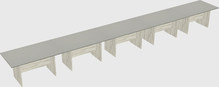 Modular office table