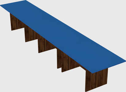 Modular office table