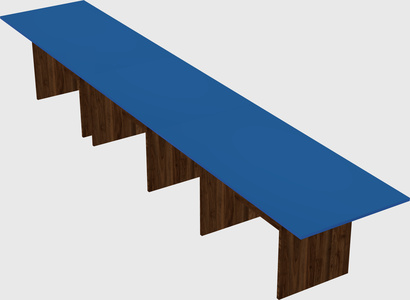Modular office table