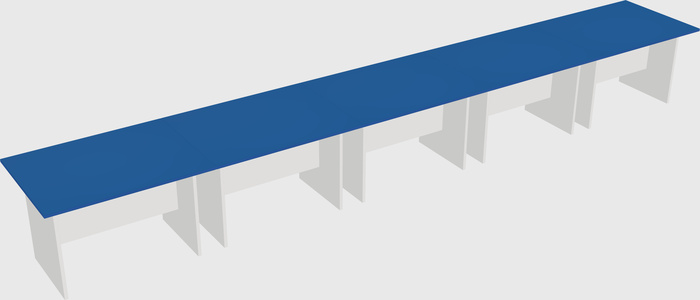 Modular office table