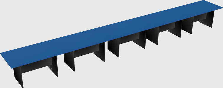 Modular office table
