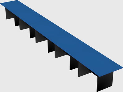 Modular office table
