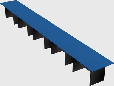 Modular office table