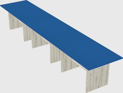 Modular office table