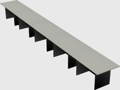 Modular office table