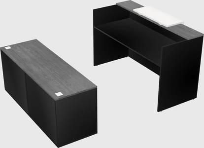 Modular reception desk